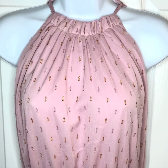Modcloth Illuminated Elegance Maxi Dress Pink XL - Picture 7 of 16